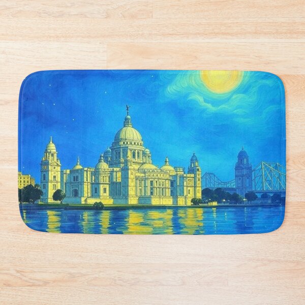 Item preview, Kolkata Skyline Victoria Memorial designed and sold by Places On Earth.