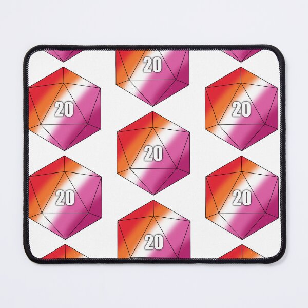 Item preview, D20 Lesbian designed and sold by Whylimecreates.