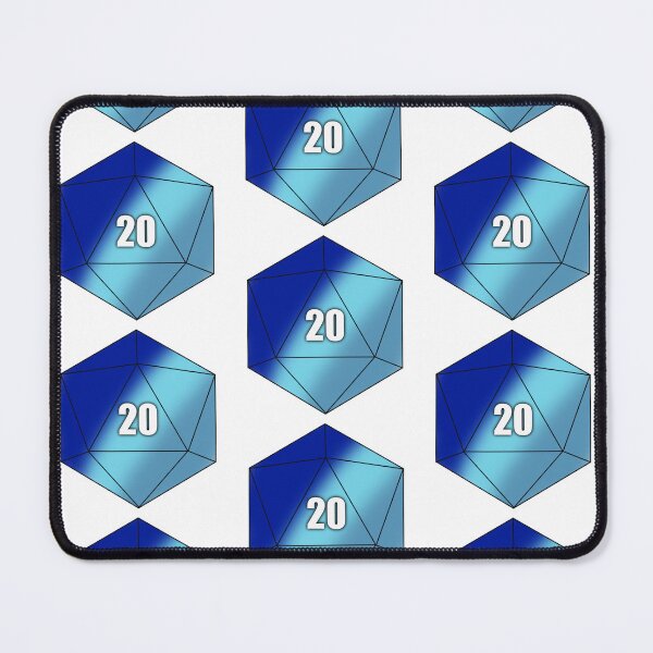 Item preview, D20 Blue designed and sold by Whylimecreates.