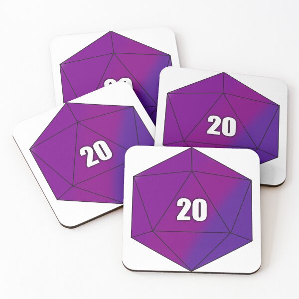 Item preview, D20 Purple designed and sold by Whylimecreates.