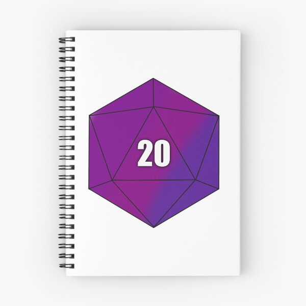 Item preview, D20 Purple designed and sold by Whylimecreates.