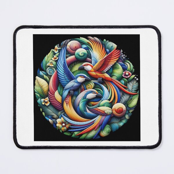 Item preview, Tropical Bird Circle designed and sold by smugdesigns.