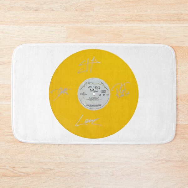 Item preview, Metallica And Justice For All Album Autographed Vinyl Record Artwork designed and sold by RCCLTDUK.