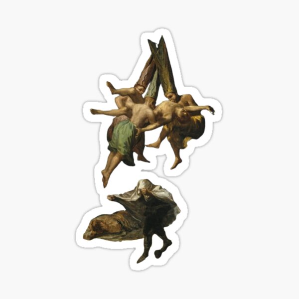 Item preview, Francisco Goya - Hexenflug designed and sold by annacathmartin.