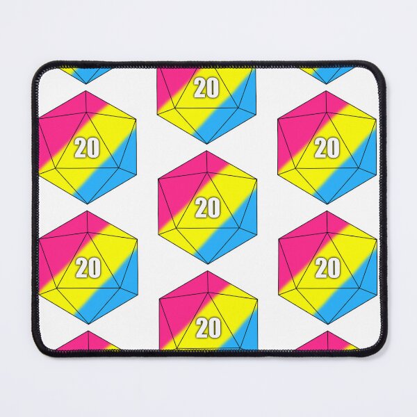 Item preview, D20 Pansexual designed and sold by Whylimecreates.