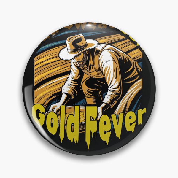 Item preview, Gold fever graphic design designed and sold by JennyFinns.