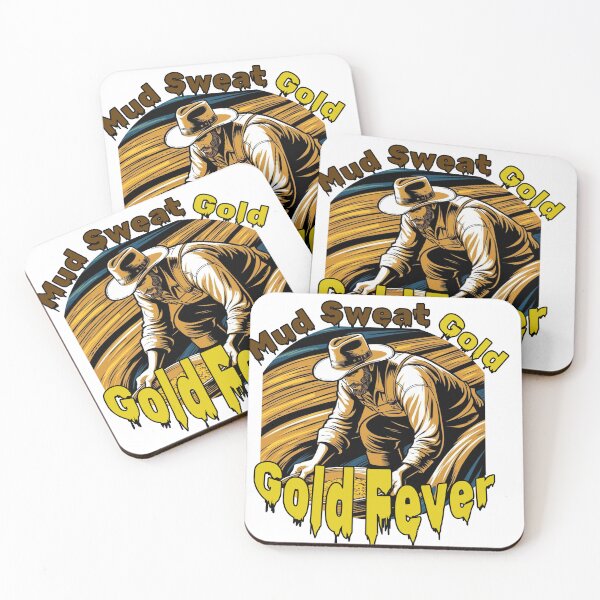 Item preview, Gold fever graphic design designed and sold by JennyFinns.