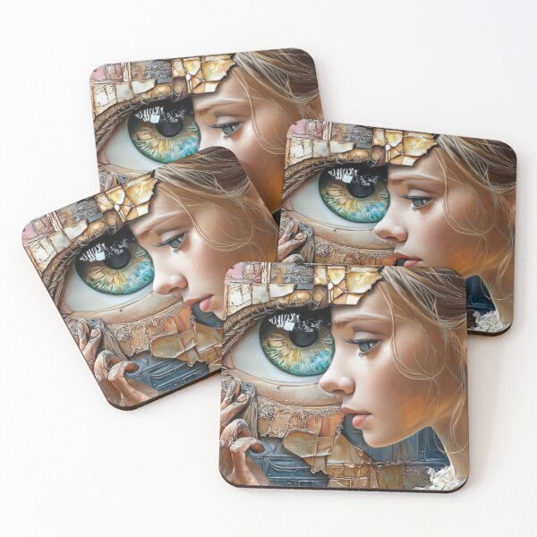 Item preview, Reflections in Blue: A Gaze Beyond designed and sold by Reina75.