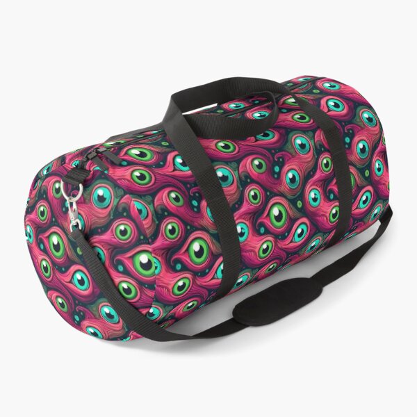 Item preview, Neon pink and neon green monster eyes designed and sold by DropRomance.