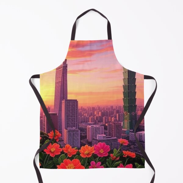 Item preview, Taipei 101 Skyline Flowers designed and sold by Places On Earth.