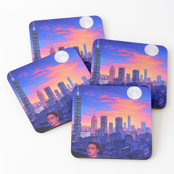 Item preview, Taipei Skyline Night designed and sold by Places On Earth.