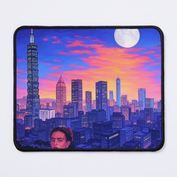 Item preview, Taipei Skyline Night designed and sold by Places On Earth.