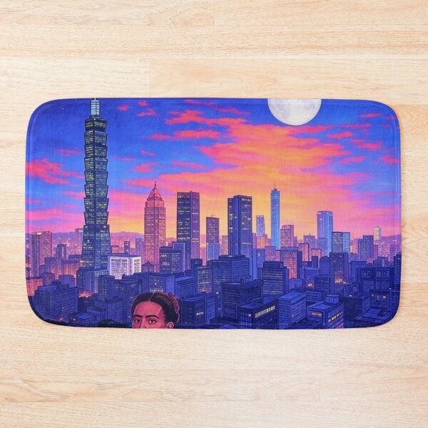 Item preview, Taipei Skyline Night designed and sold by Places On Earth.