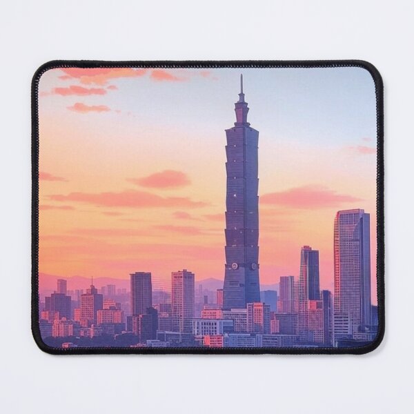 Item preview, Taipei Taiwan Skyline designed and sold by Places On Earth.