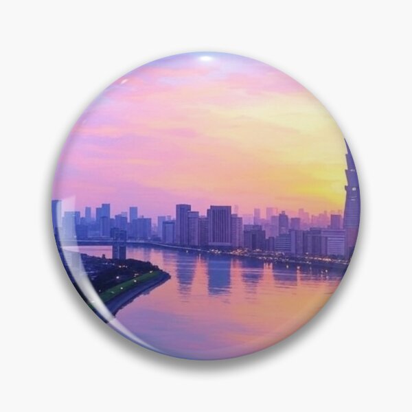 Item preview, Taipei Skyline River designed and sold by Places On Earth.