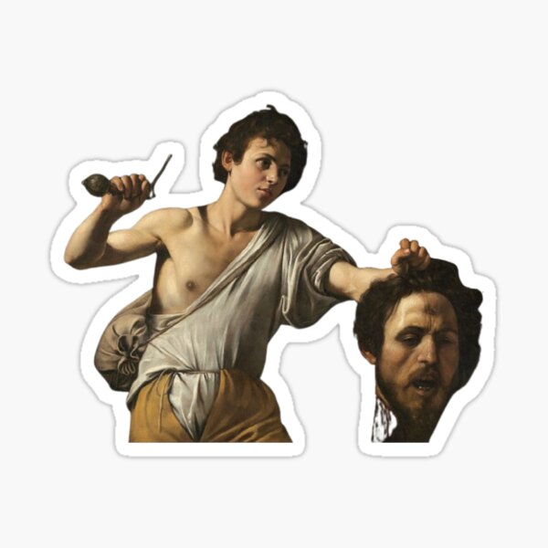 Item preview, Caravaggio - David with the Head of Goliath designed and sold by annacathmartin.