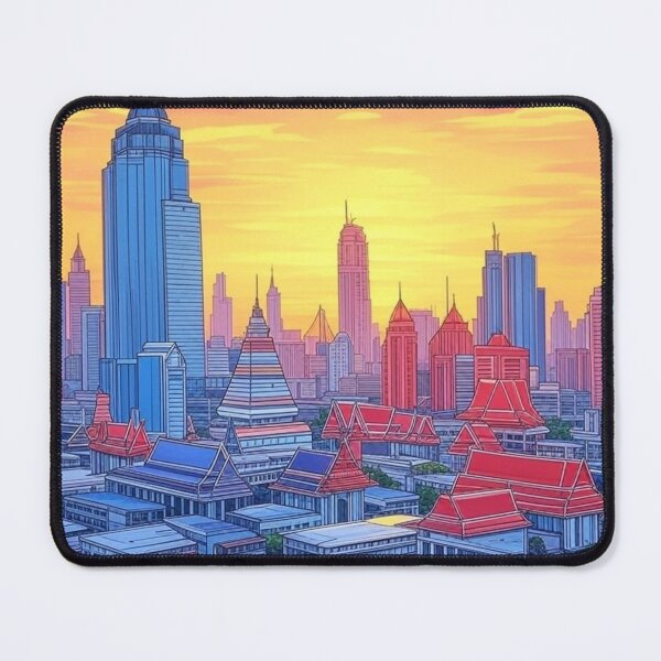 Item preview, Bangkok Thailand Skyline designed and sold by Places On Earth.
