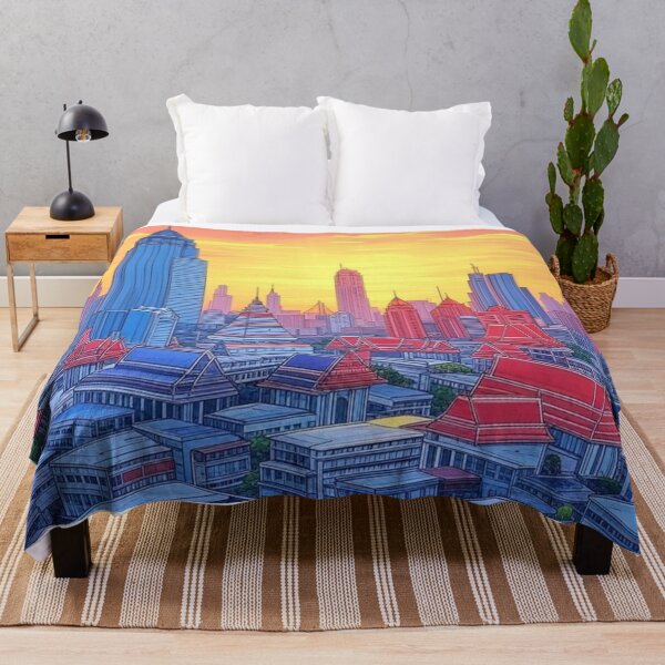 Item preview, Bangkok Thailand Skyline designed and sold by Places On Earth.