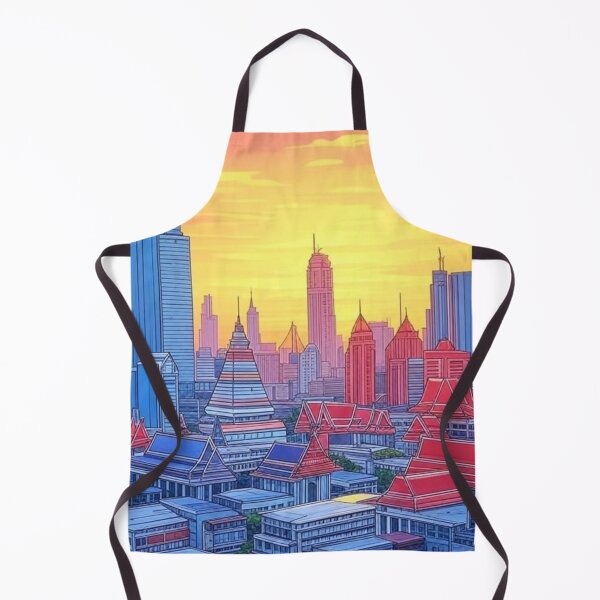 Item preview, Bangkok Thailand Skyline designed and sold by Places On Earth.