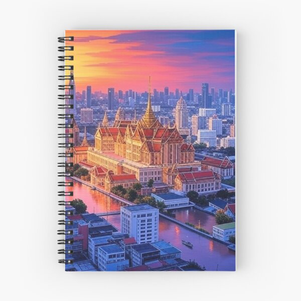 Item preview, Bangkok Skyline Grand Palace designed and sold by Places On Earth.