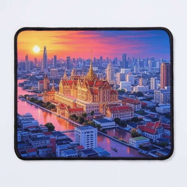 Item preview, Bangkok Skyline Grand Palace designed and sold by Places On Earth.
