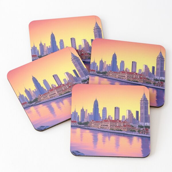 Item preview, Bangkok Skyline Chao Phraya River designed and sold by Places On Earth.