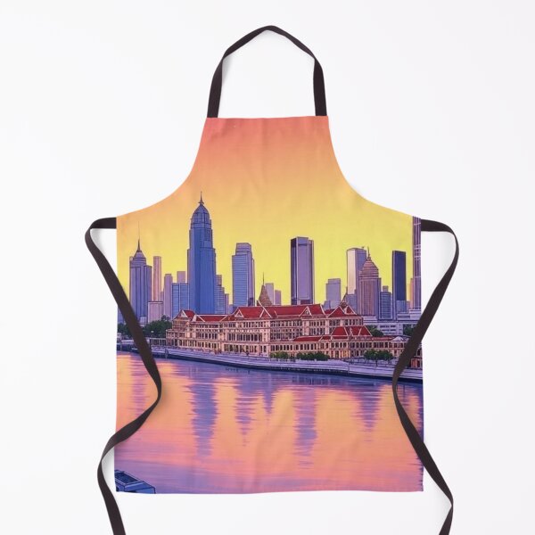 Item preview, Bangkok Skyline Chao Phraya River designed and sold by Places On Earth.