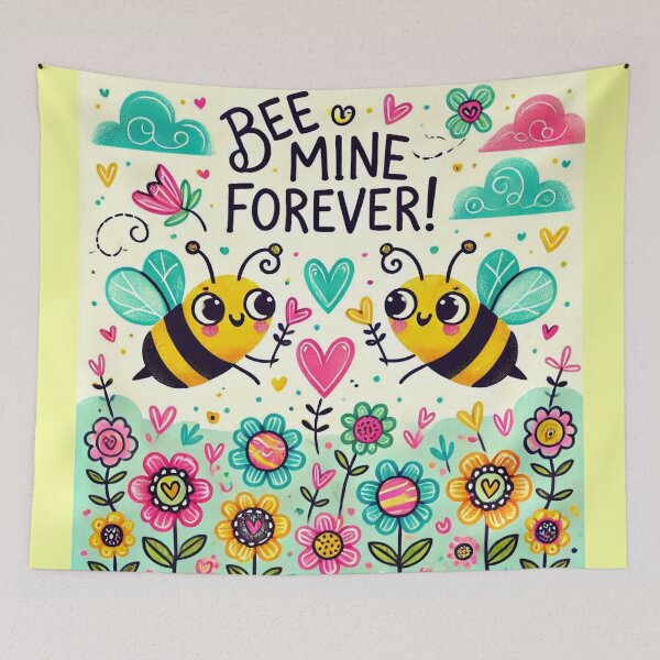 Item preview, Bee Mine Forever. designed and sold by Divine Lens Art.