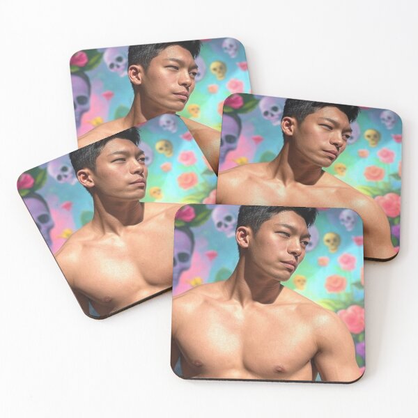 Item preview, Wi Ha Joon Shirtless Flowers designed and sold by Places On Earth.