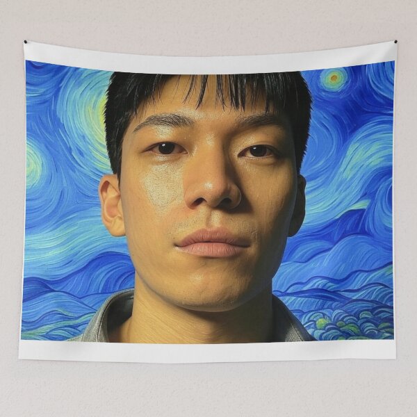 Item preview, Wi Ha Joon Portrait designed and sold by Places On Earth.