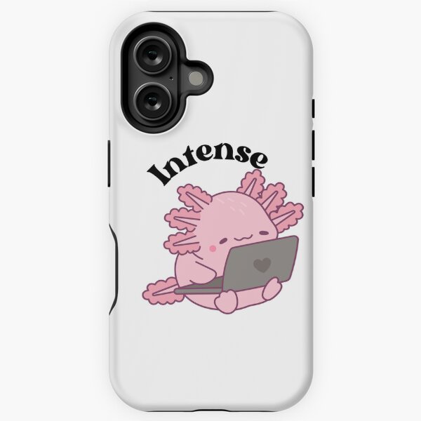 Vista previa del artículo con la obra «Axolotl de intenso estudio y lindo Ronald», diseñado y vendido por asnesan.