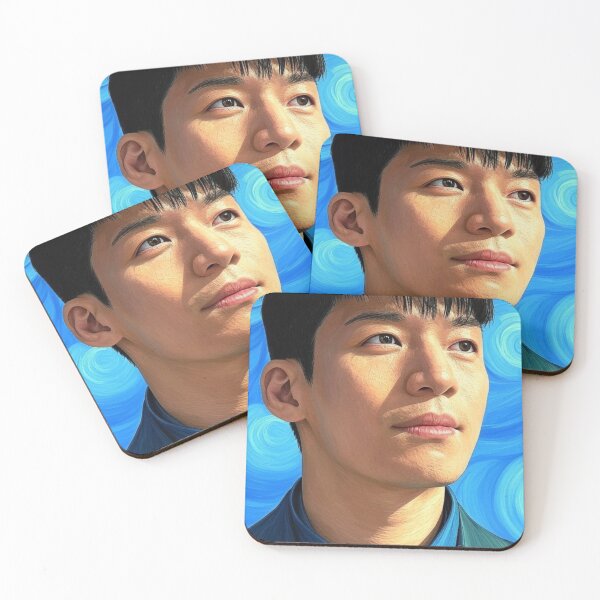 Item preview, Wi Ha Joon Portrait Art designed and sold by Places On Earth.