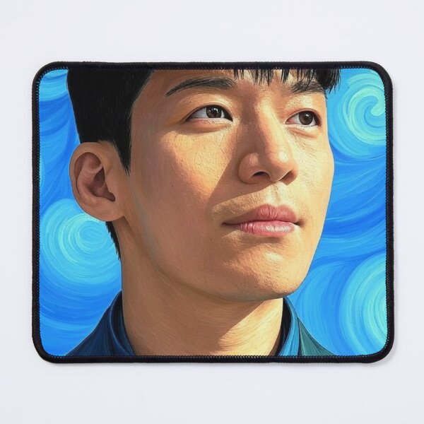 Item preview, Wi Ha Joon Portrait Art designed and sold by Places On Earth.