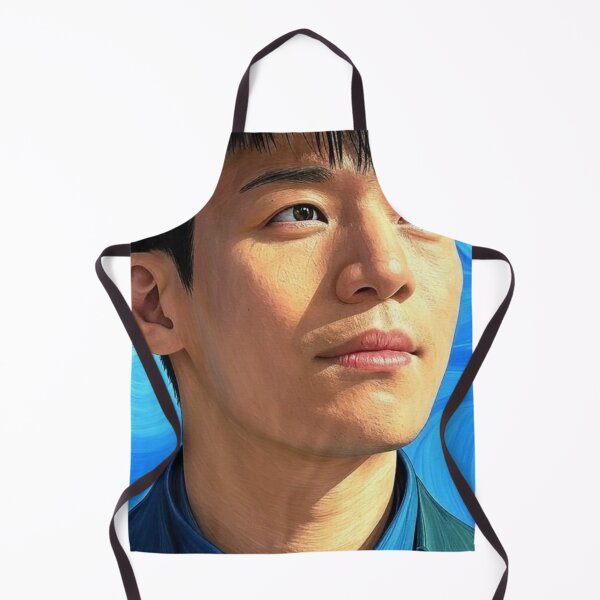 Item preview, Wi Ha Joon Portrait Art designed and sold by Places On Earth.