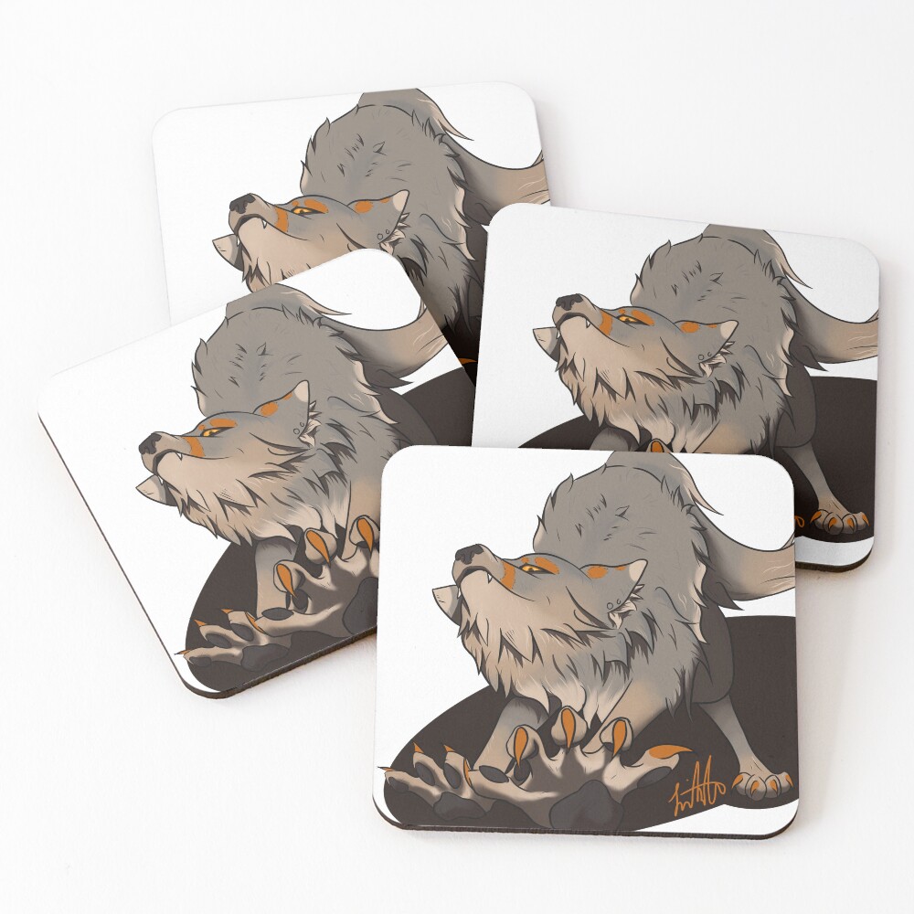 Item preview, Coasters (Set of 4) designed and sold by ReviiBot.