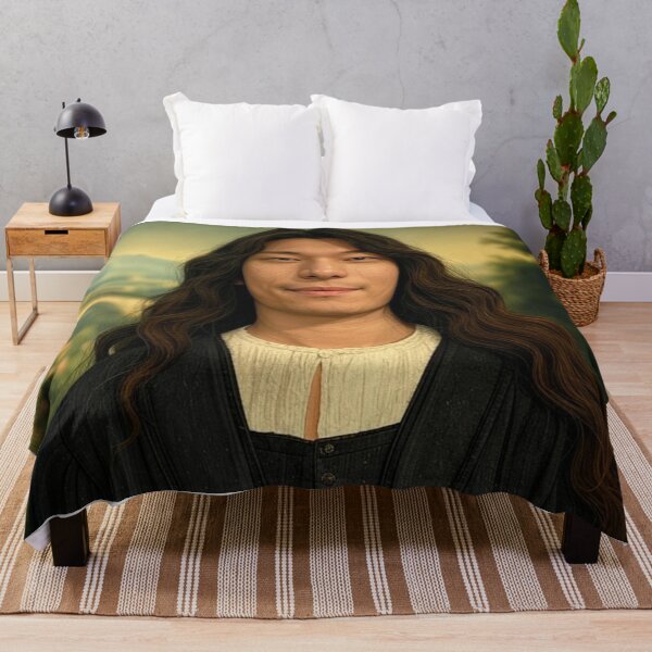 Item preview, Wi Ha Joon Long Hair Mona Lisa Inspired designed and sold by Places On Earth.