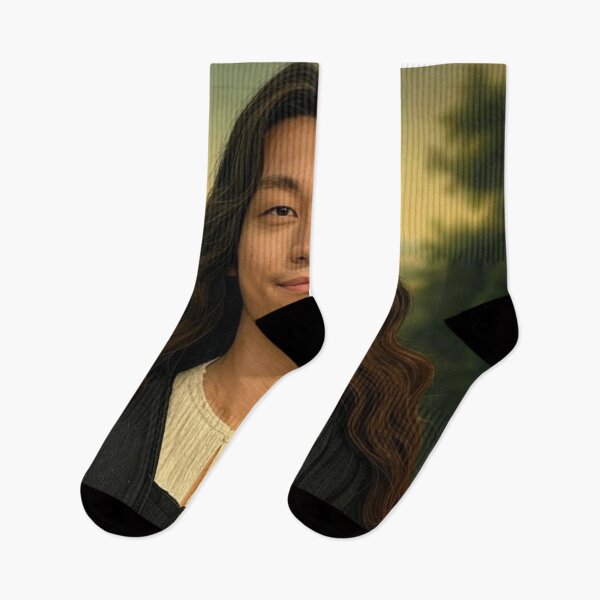 Item preview, Wi Ha Joon Long Hair Mona Lisa Inspired designed and sold by Places On Earth.