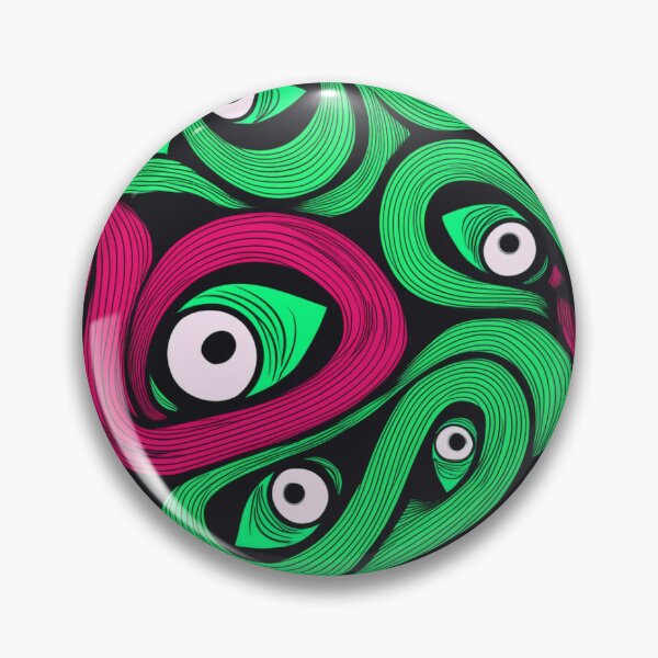 Item preview, Green red monster snakes designed and sold by DropRomance.
