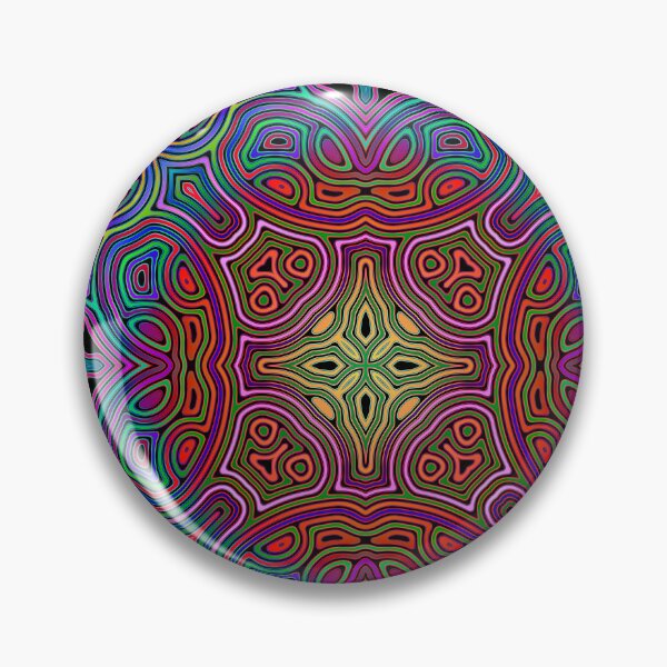 Item preview, colorful lines tile pattern designed and sold by chambergambit.