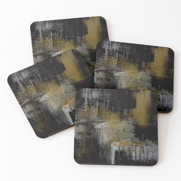 Item preview, Black yellow abstract designed and sold by ElaSzczepaniak.