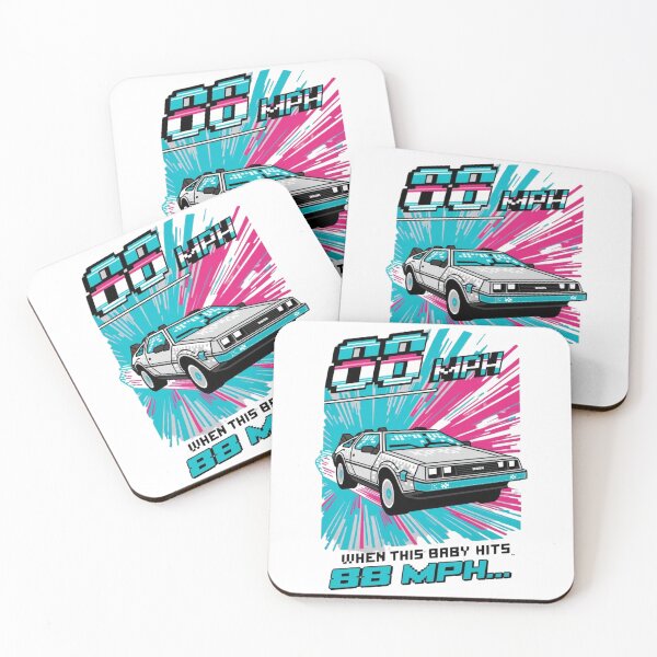 Item preview, Back To The Future - 88 MPH - When this baby hits 88 MPH - DeLorean designed and sold by Small Town Nerd Design.
