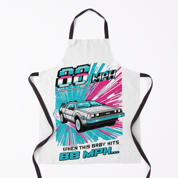 Item preview, Back To The Future - 88 MPH - When this baby hits 88 MPH - DeLorean designed and sold by Small Town Nerd Design.