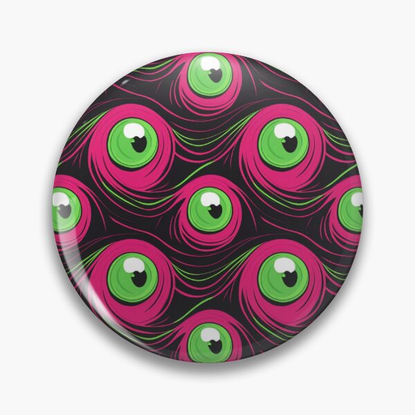 Item preview, Neon pink green eyes designed and sold by DropRomance.