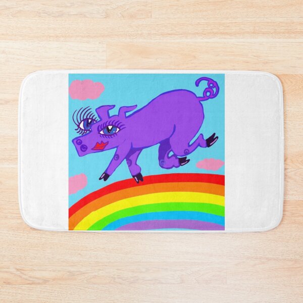 Item preview, Mable The Purple Pig designed and sold by pinkyjainpan.