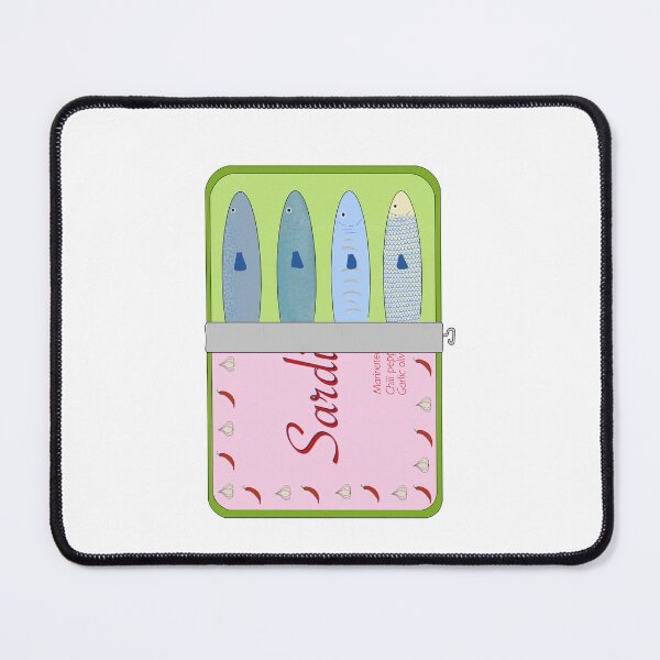Item preview, Pink sardine tin designed and sold by lilyseifert.