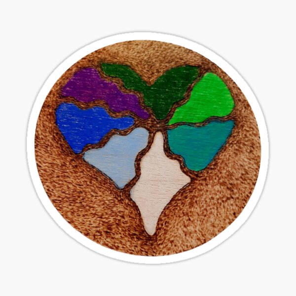 Item preview, Proud Hearts Gay Pride designed and sold by ArtbyKat75.