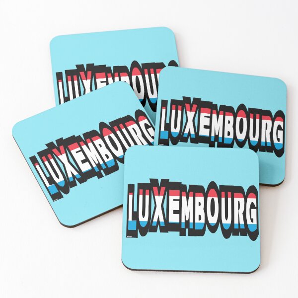 Item preview, Luxembourg Font with Luxembourger Flag designed and sold by Havocgirl.
