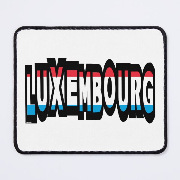 Item preview, Luxembourg Font with Luxembourger Flag designed and sold by Havocgirl.
