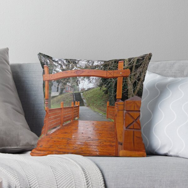 Item preview, Varnished Wooden Bridge in Zalakaros designed and sold by Gaboro.