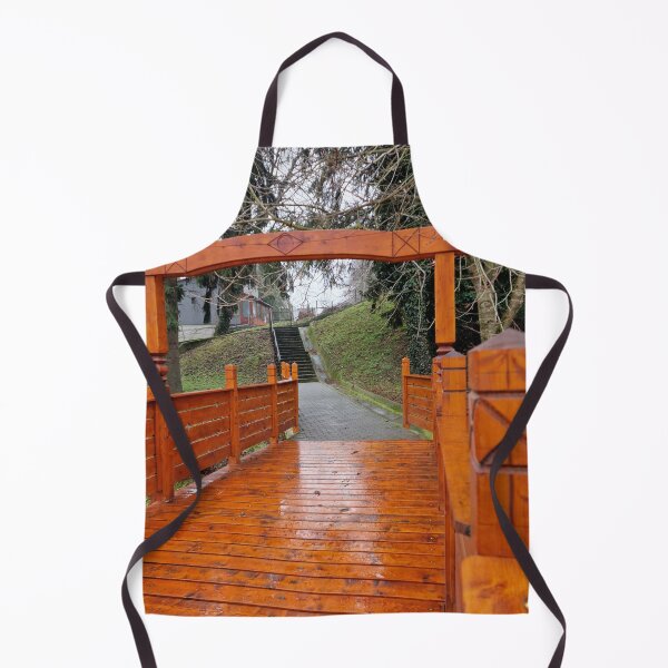 Item preview, Varnished Wooden Bridge in Zalakaros designed and sold by Gaboro.